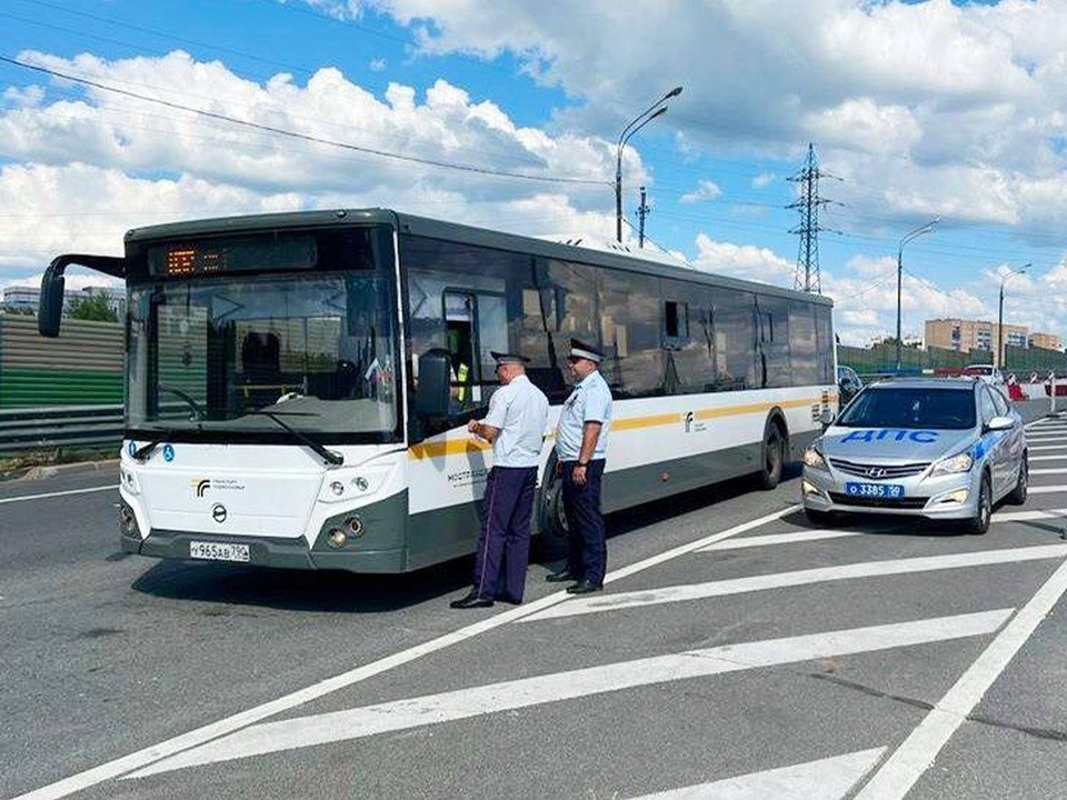 Водители автобусов подвергнутся массовой проверке автоинспекторов