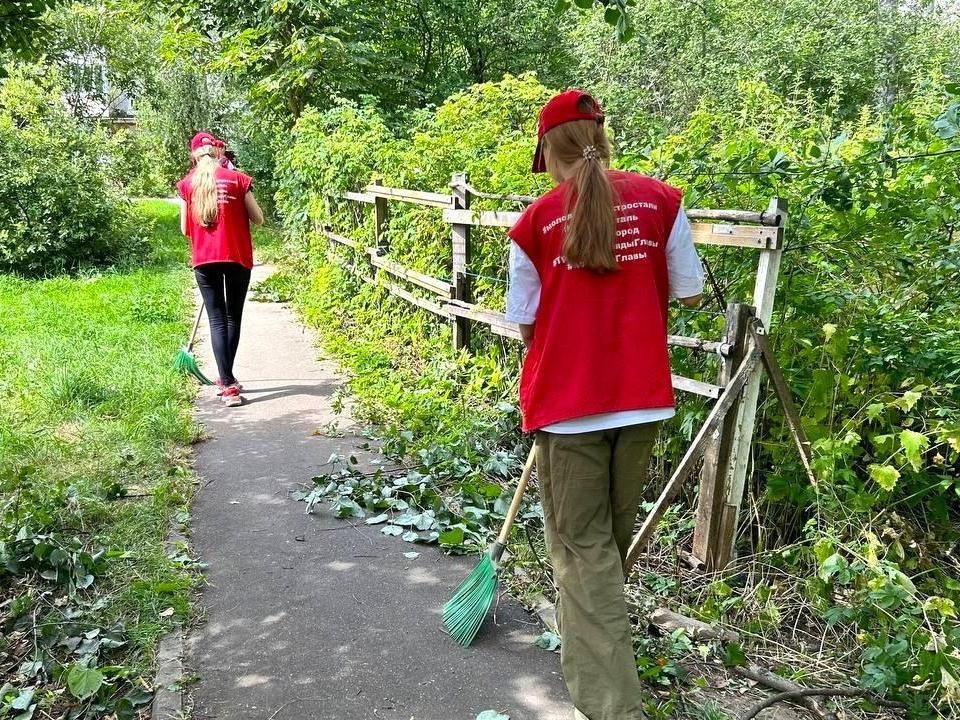 В Электростали стартовала вторая смена проекта «Трудовые отряды главы»