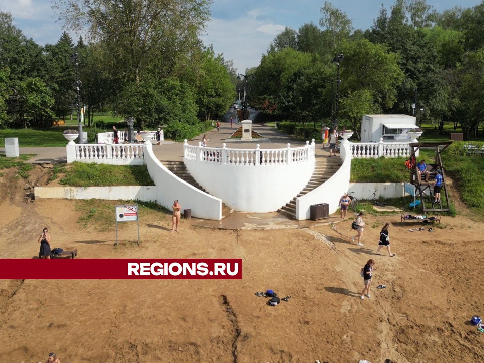 Покататься на велосипеде и отдохнуть на пляже можно на обновленной набережной в Дубне