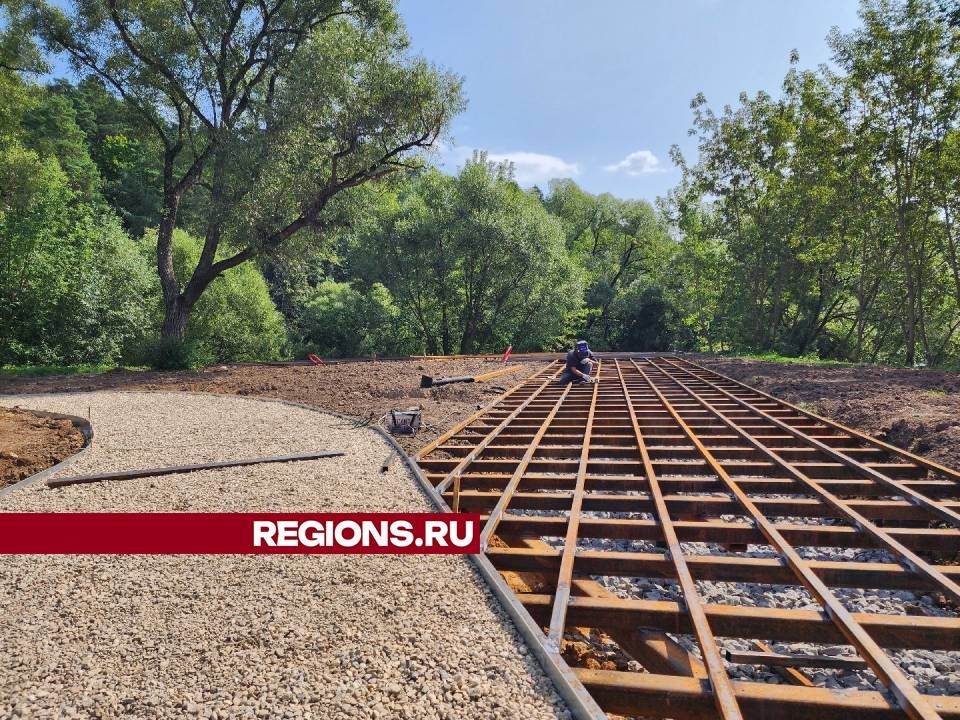 Лестницу на Певческом поле в Дубровицах украсят готические ворота, увитые виноградом