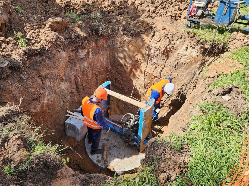 В поселке им. Дзержинского старые тубы холодного водоснабжения заменят на пластиковые