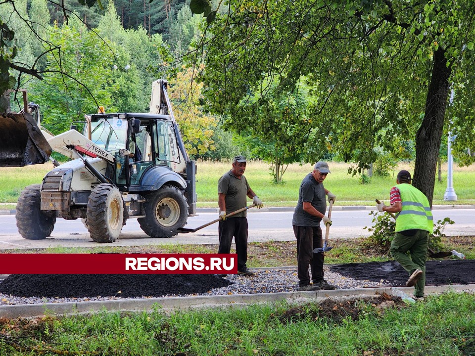 Почти километр нового асфальта положили на улице Энтузиастов в Дубне