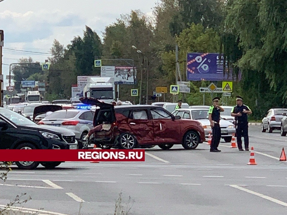 Кадры смертельного ДТП в Луховицах попали на видео