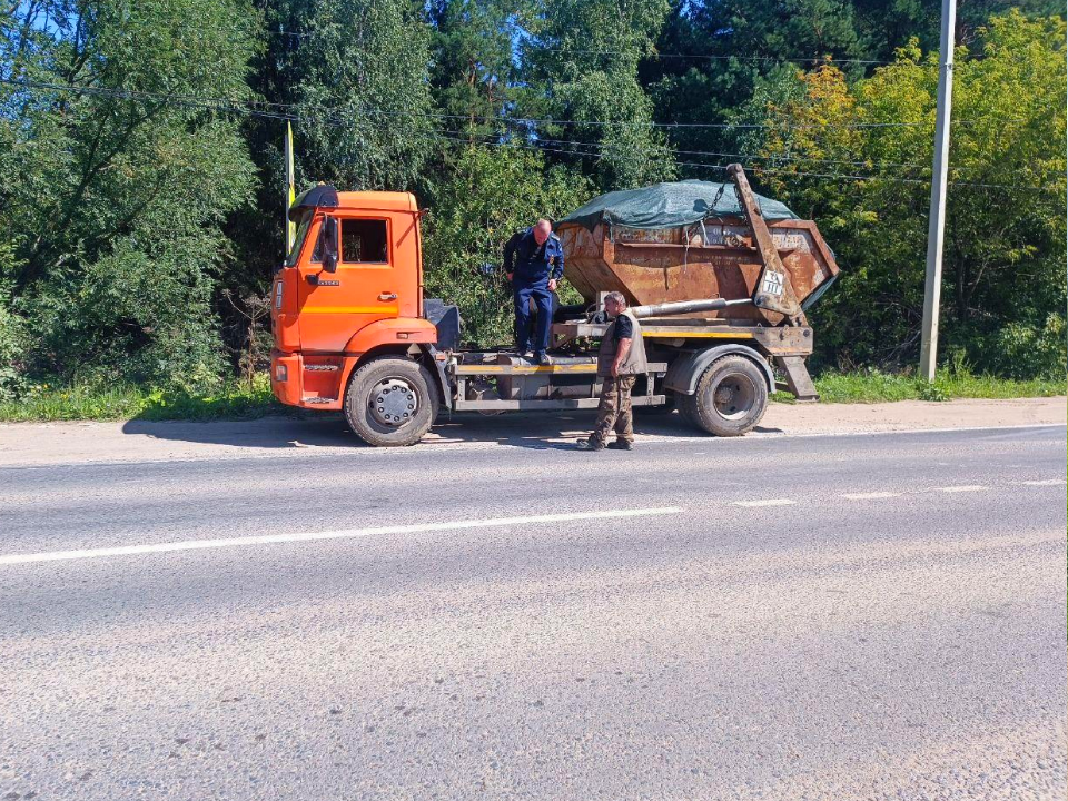 «Серого возчика» на самосвале задержали в Рузе в ходе рейда