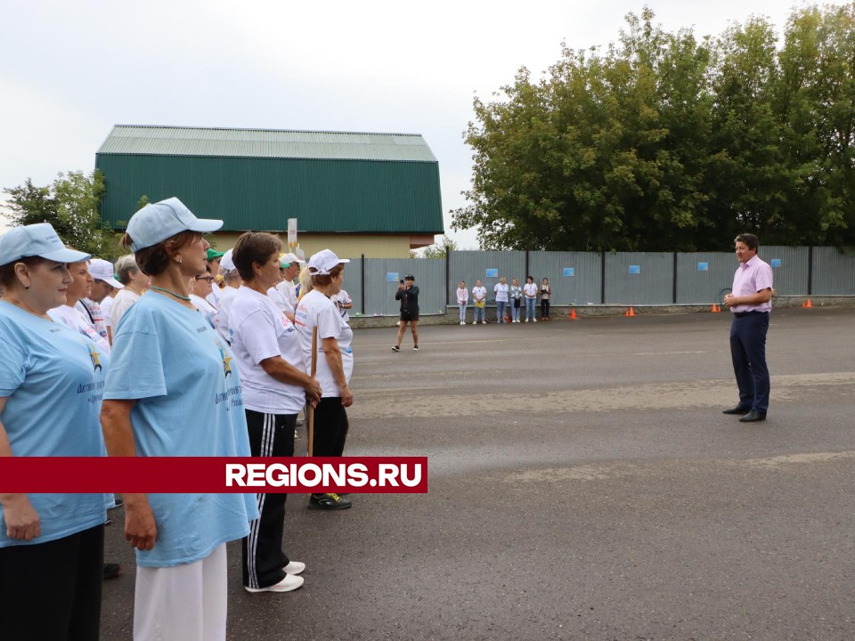 Долголеты Серебряных Прудов укрепили здоровье на всероссийском фестивале «Спорт — это жизнь!»