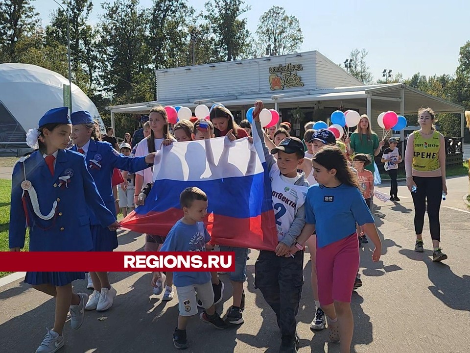 В парке имени Ларисы Лазутиной в День российского флага прошли эстафеты и мастер-классы