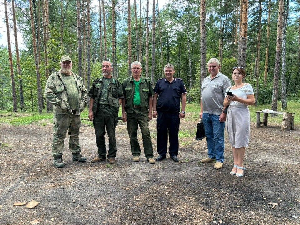 В Орехово-Зуеве лесничие с полицейскими провели патрулирование особо охраняемой территории