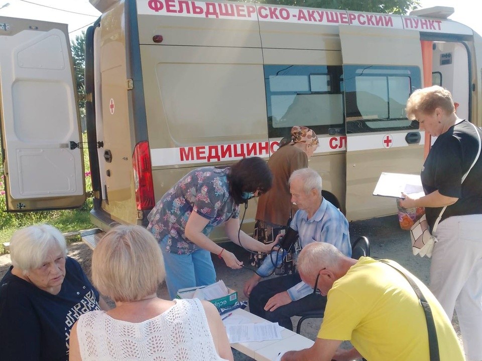 В сентябре жители 13 деревень округа смогут пройти обследования в мобильном ФАПе