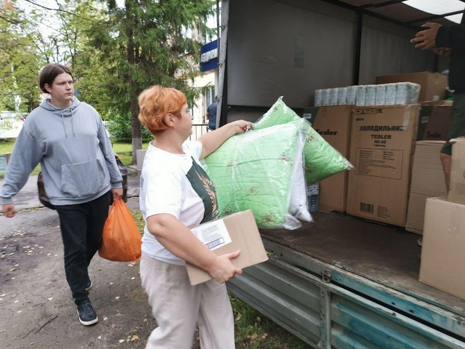 Из Шатуры направлена машина с гуманитарной помощью для жителей Курской области