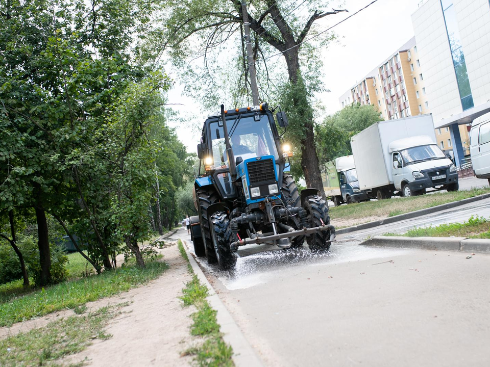 За уборкой региональных дорог в Люберцах следит автоматизированная система