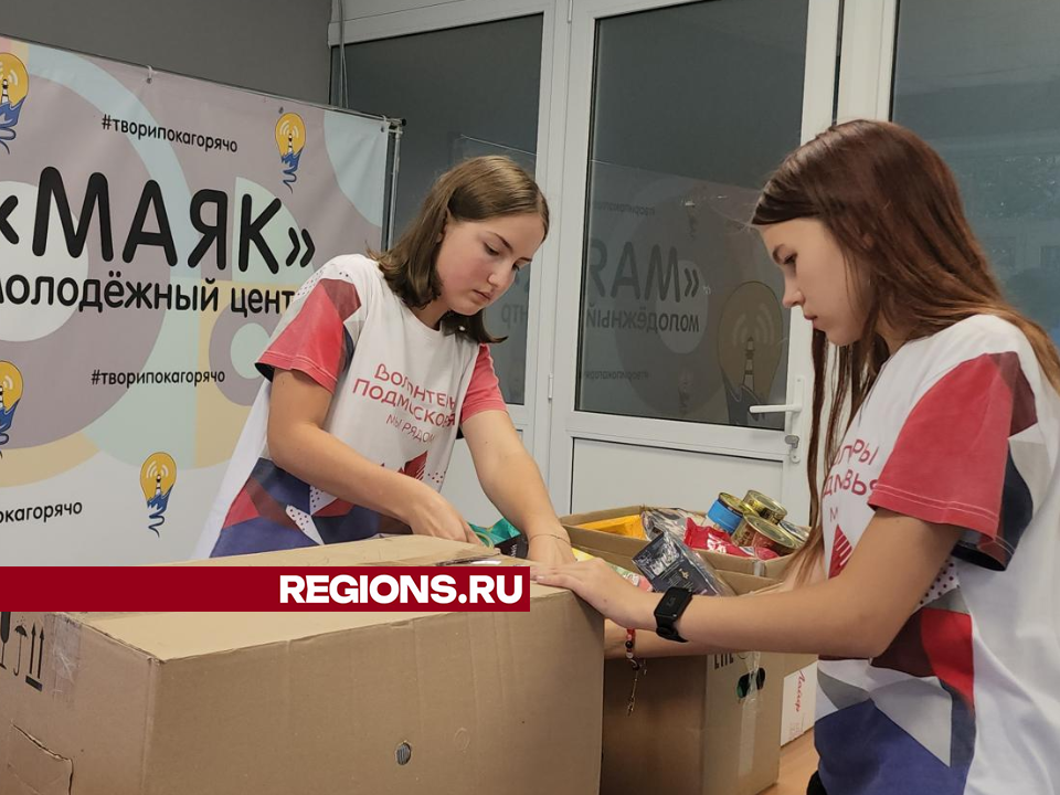 Егорьевцы могут передать гумпомощь для жителей Курской области волонтерам