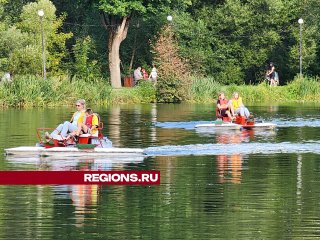 Городской парк Чехова попал в топ мест Подмосковья по прогулкам на катамаранах