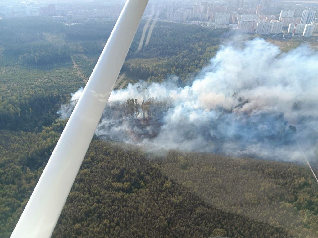 В Московской области ликвидировали 16 пожаров