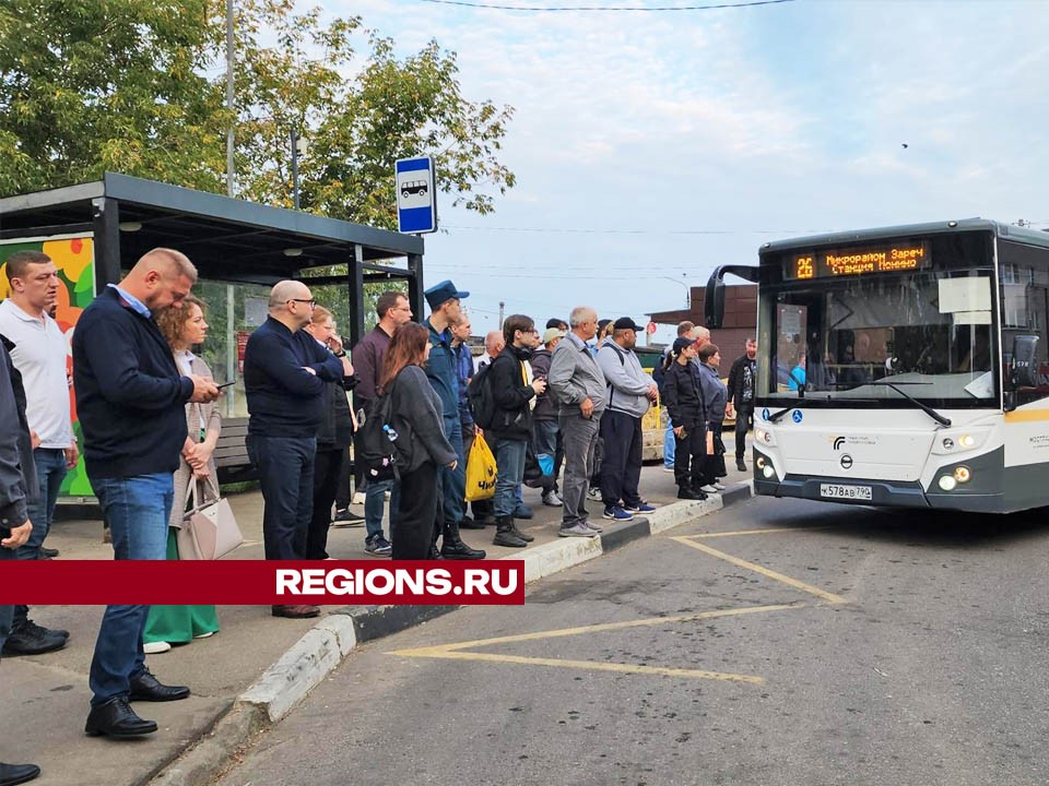 В Лосино-Петровском изменилось расписание маршрута №38