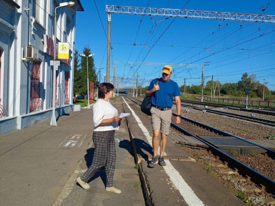 В Домодедове прошел профилактический рейд на железной дороге