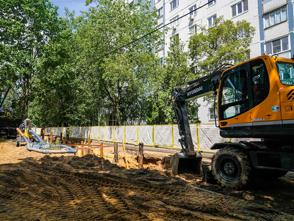 В деревне Алферьево отремонтируют два километра теплосетей