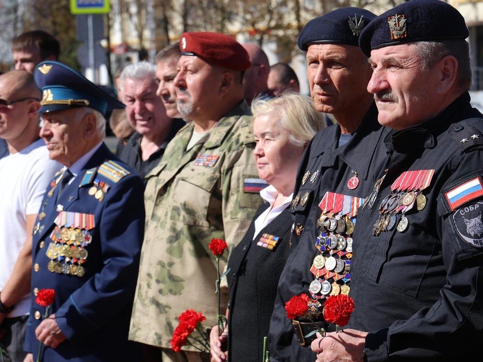 В Балашихе почтили память ветеранов боевых действий