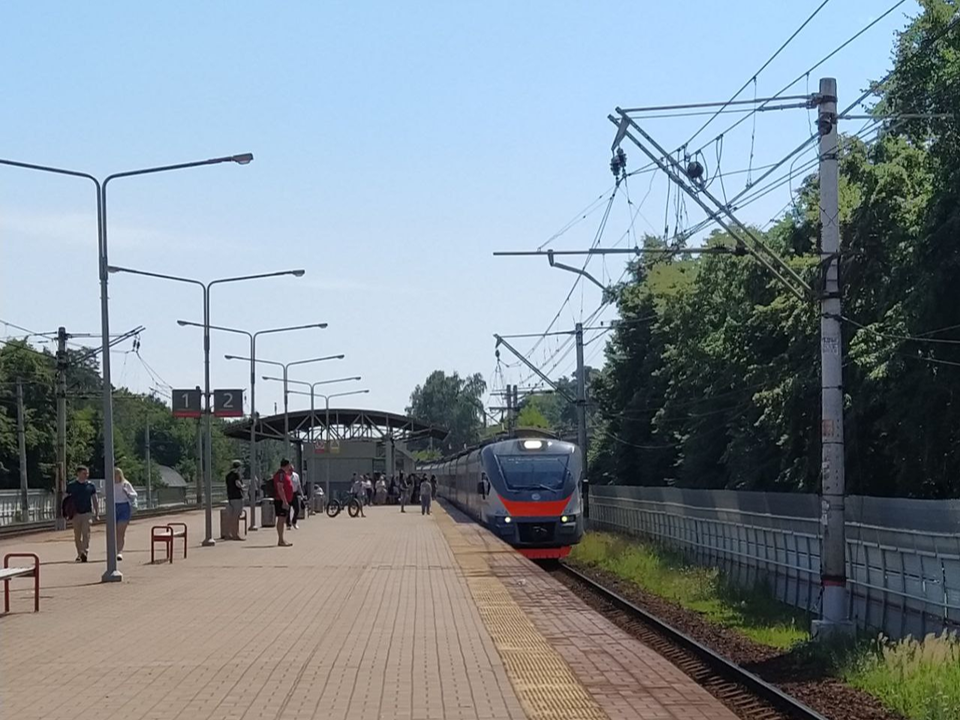 В Жуковском поезд сбил мужчину, через восемь мин он скончался