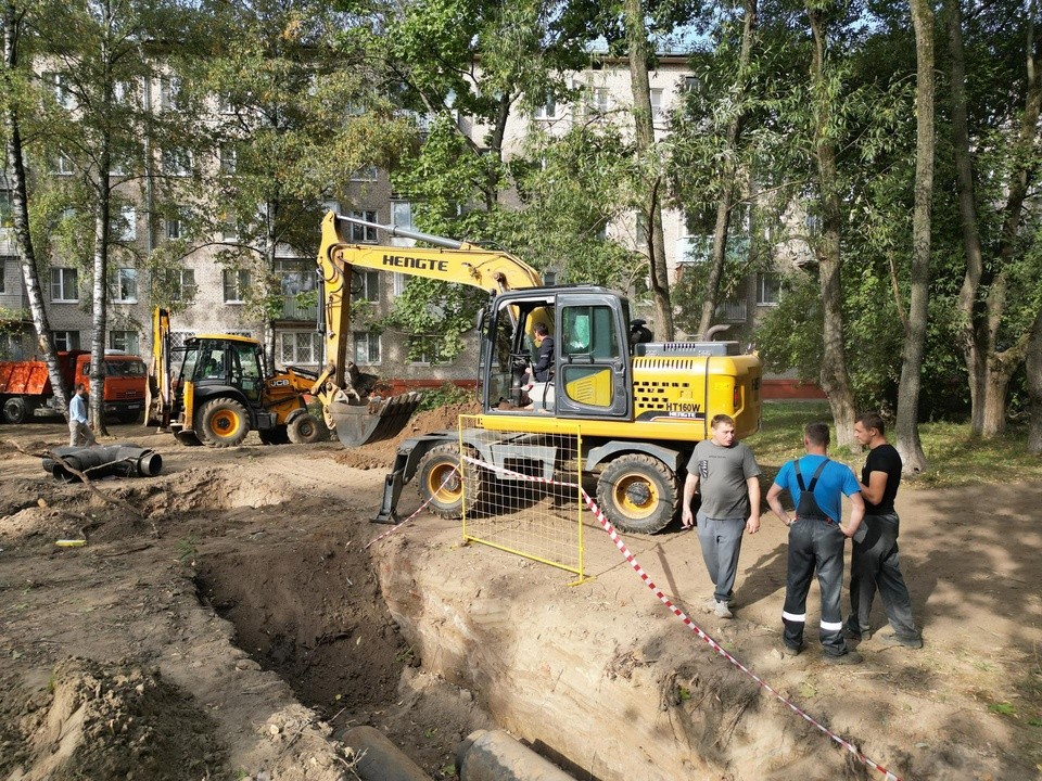 В Реутове обновляют два участка теплосети длиной около трех километров