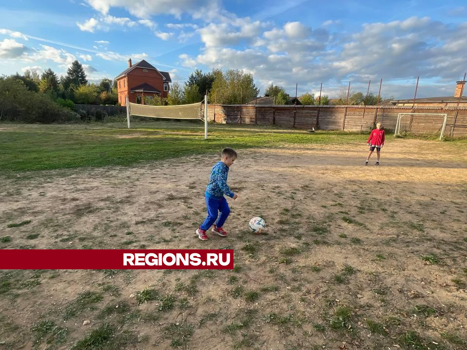 Воркаут-площадку построят по просьбе жителей в селе Игнатово Дмитровского округа