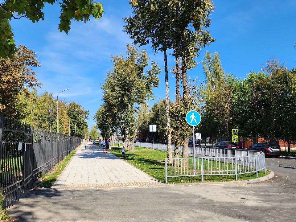 В ноябре в Волоколамске появятся две новые прогулочные зоны