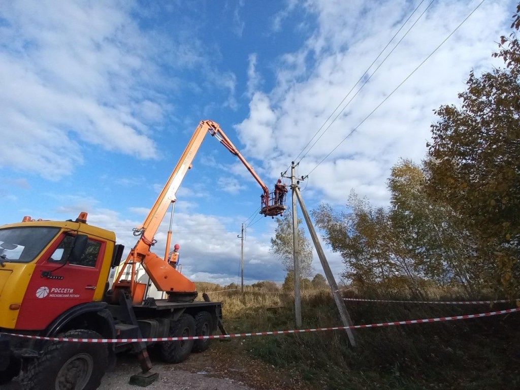 В деревне Марьино 1 октября проведут плановое отключение электроэнергии