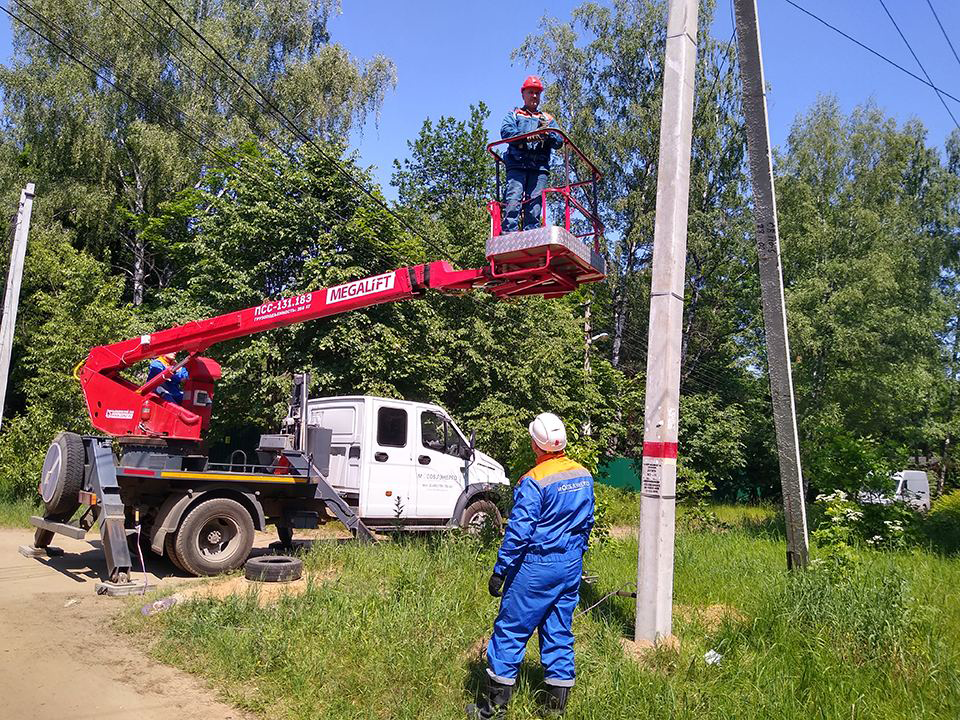 В поселке Белопесоцкий округа Ступино планируется отключение электроэнергии 25 сентября