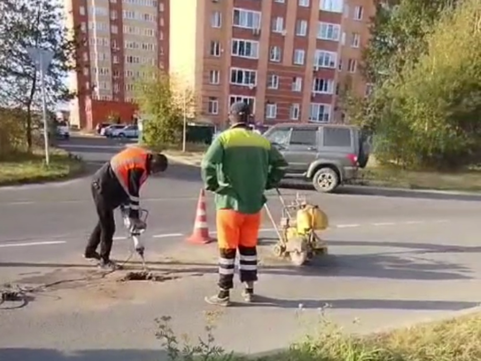 В Черноголовке начался ямочный ремонт дорог