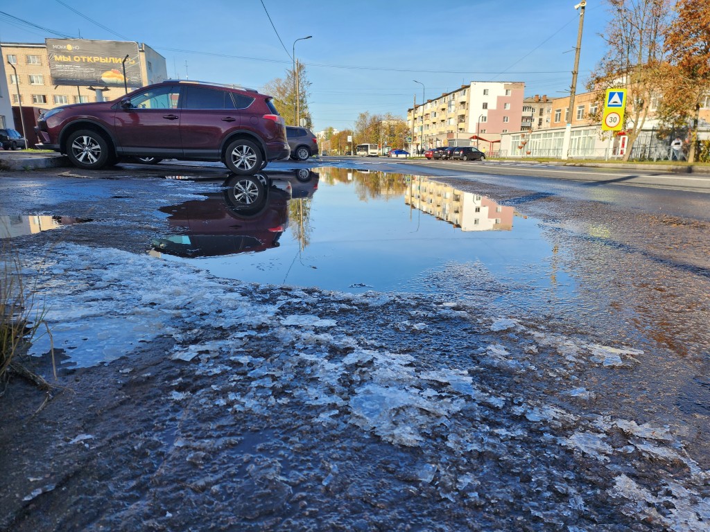 В Можайский округ пришли первые заморозки