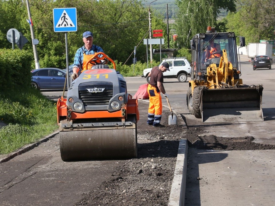 Во Фрязине отремонтировали дорогу на улице Ленина