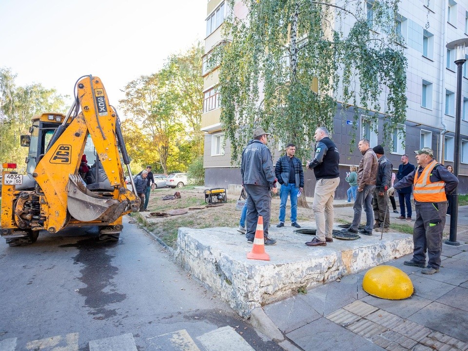 В Кашире отработали легенду и устранили условную утечку на теплосетях