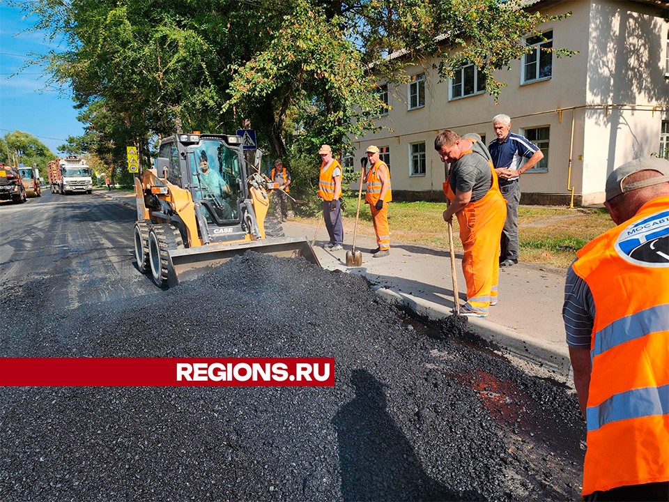 «Лежачие полицейские» восстановили у школы и Дома культуры поселка Шатурторф