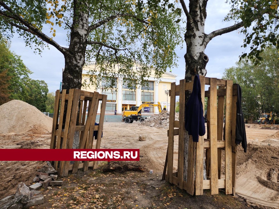 Новую площадку для силовых тренировок оборудовали возле ДК «Октябрь» в Дубне