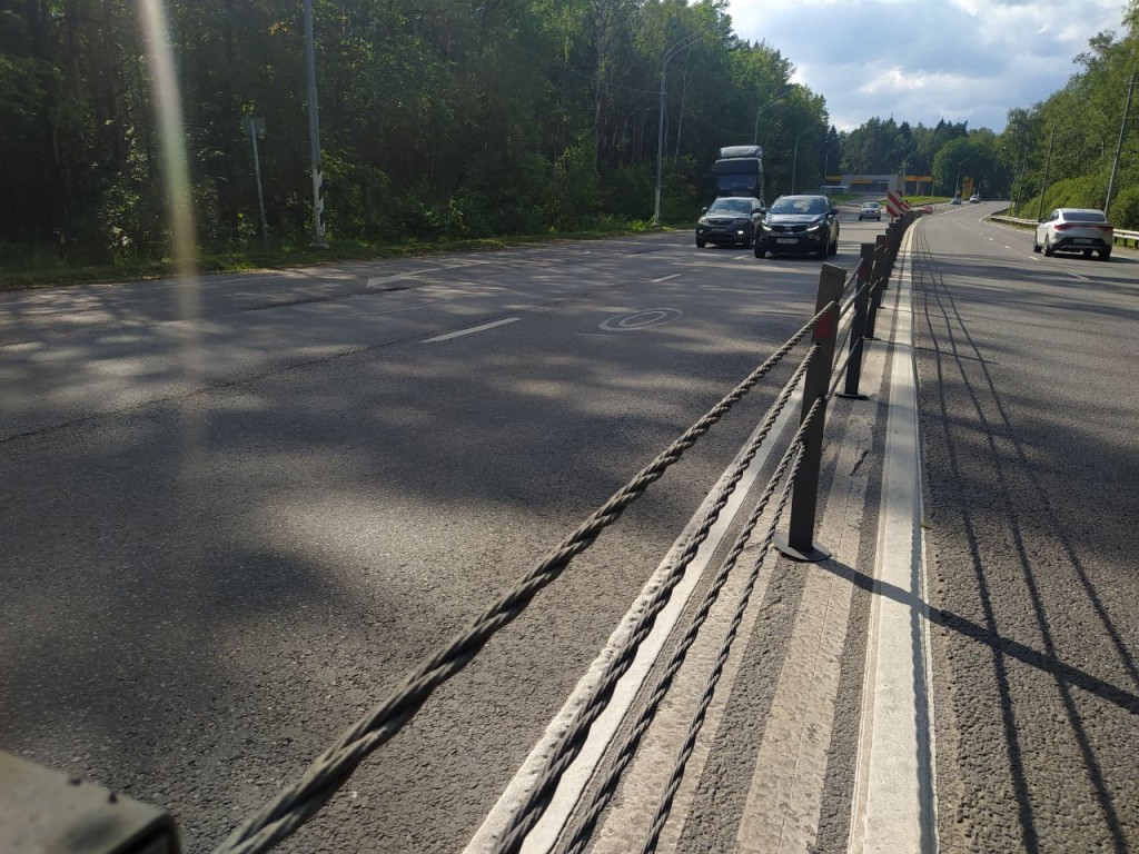 Пробка из-за арбузов образовалась на Волоколамском шоссе в Истре