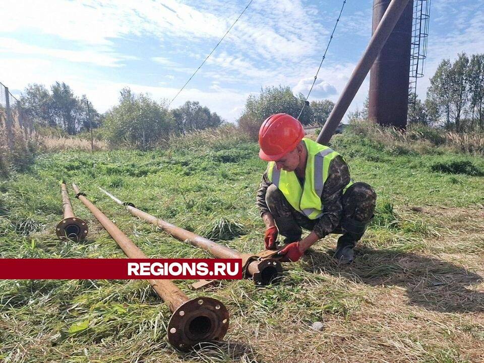 После обращения жителей в деревне Губино решена проблема с подачей воды