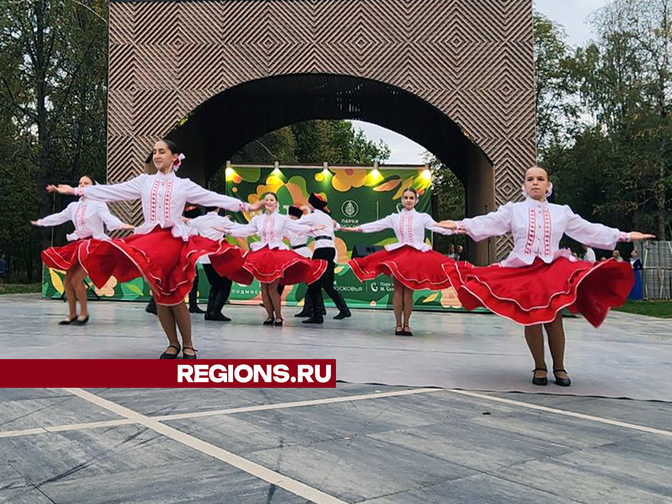 Артисты Ступина открыли творческий сезон концертом под открытым небом