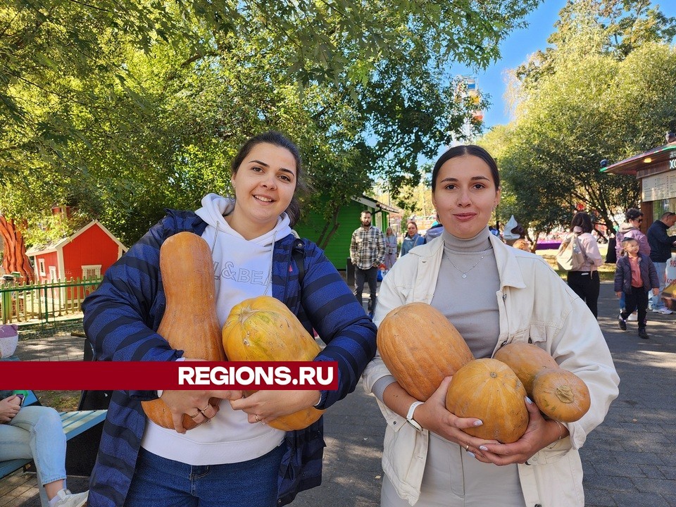 На празднике осени в Парке Мира всем желающим раздали 30 тонн тыкв