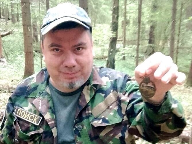 Немецкий нагрудный знак «За танковую атаку» обнаружили поисковики под Наро-Фоминском