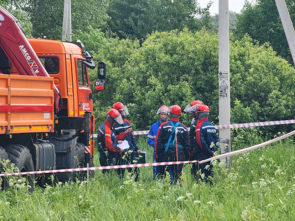 В деревне Поречье под Рузой не будет света 6 сентября