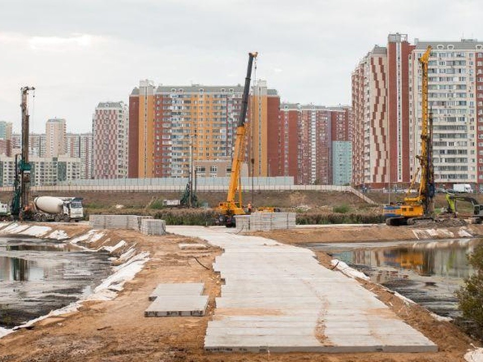 Через год люберчане смогут дойти до Москвы по пешеходному мосту