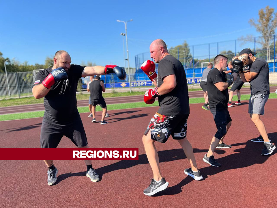 Спортивный праздник прошел на стадионе в Звенигороде