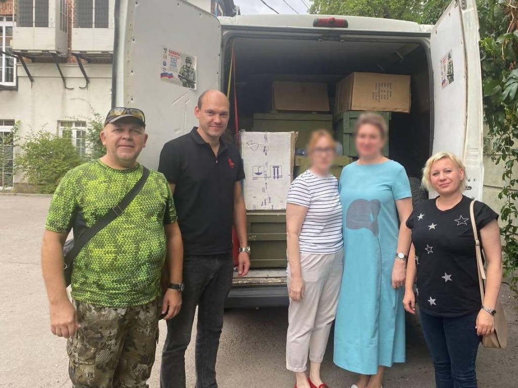 Каширские волонтеры отвезли гумпомощь для участников СВО в госпиталь в Воронеже