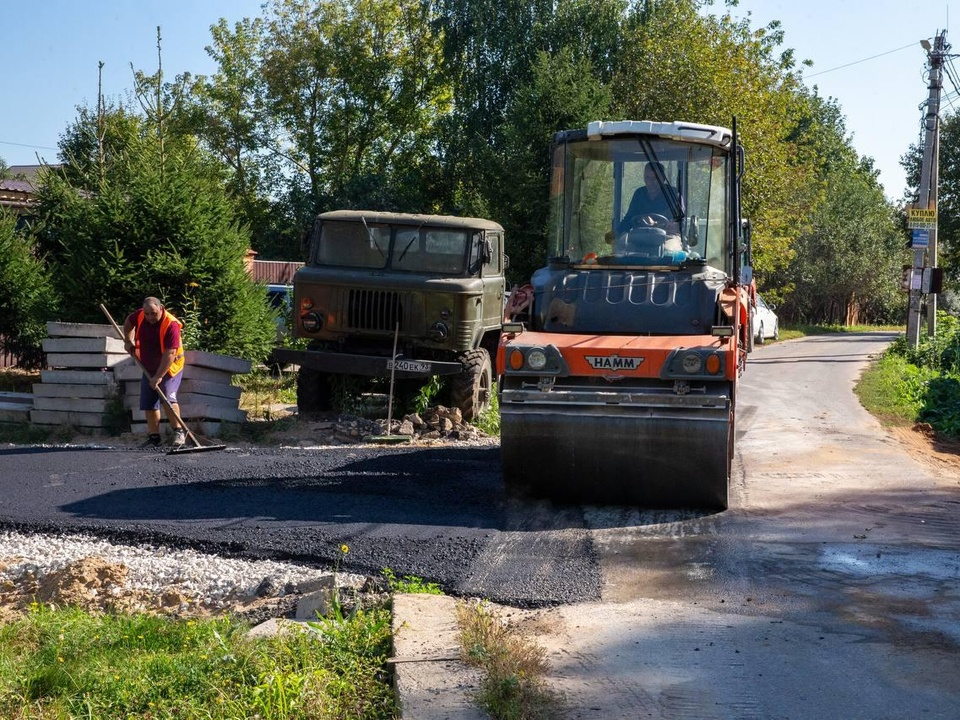 Новую дорогу к участкам многодетных семей проложили в Большом Брянцеве под Подольском