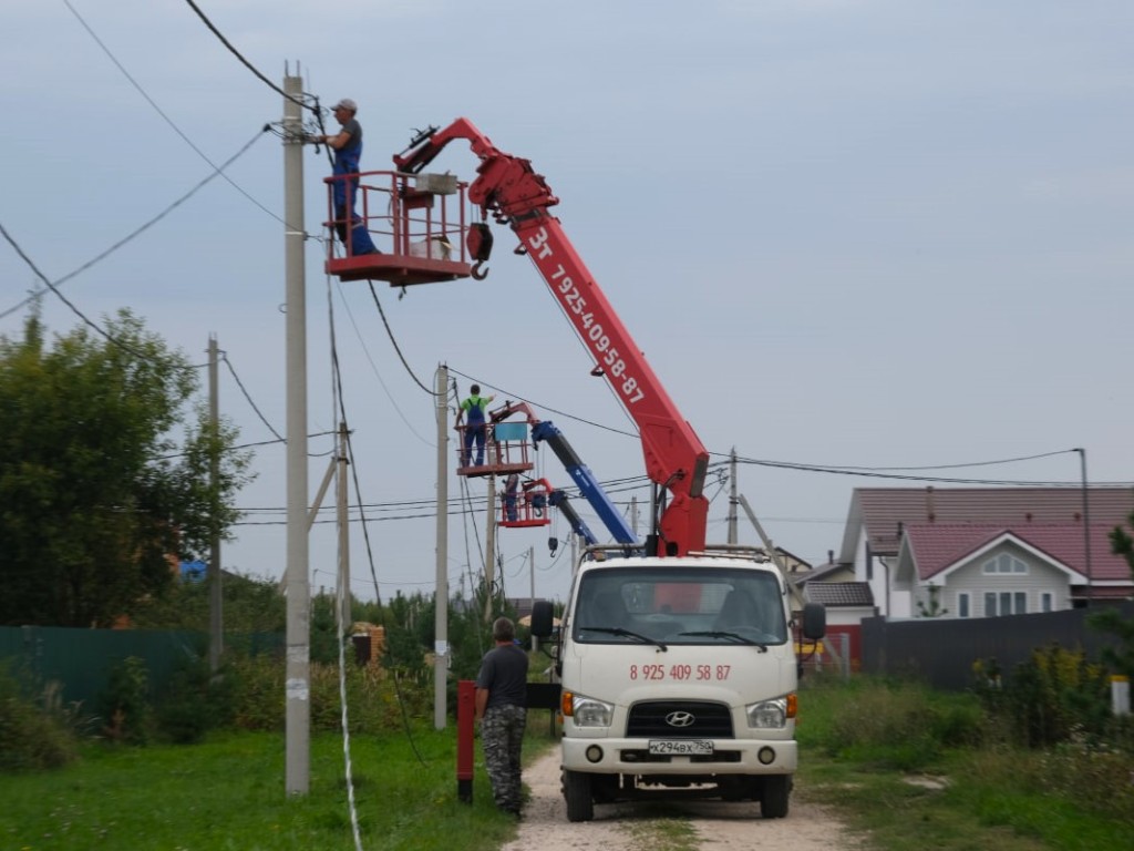 Поселок Тучково под Рузой останется без света 16 сентября