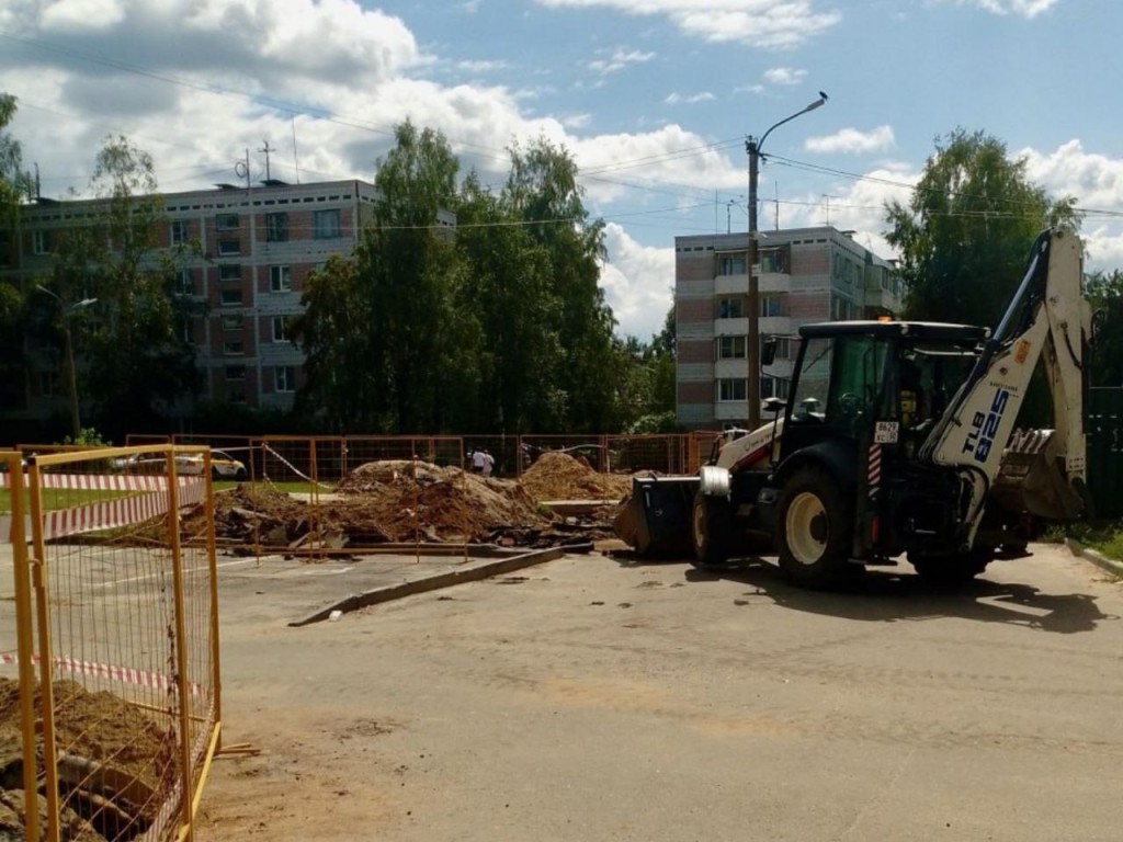 В мкр-не Юбилейный теплосети модернизируют по новой супернадежной технологии