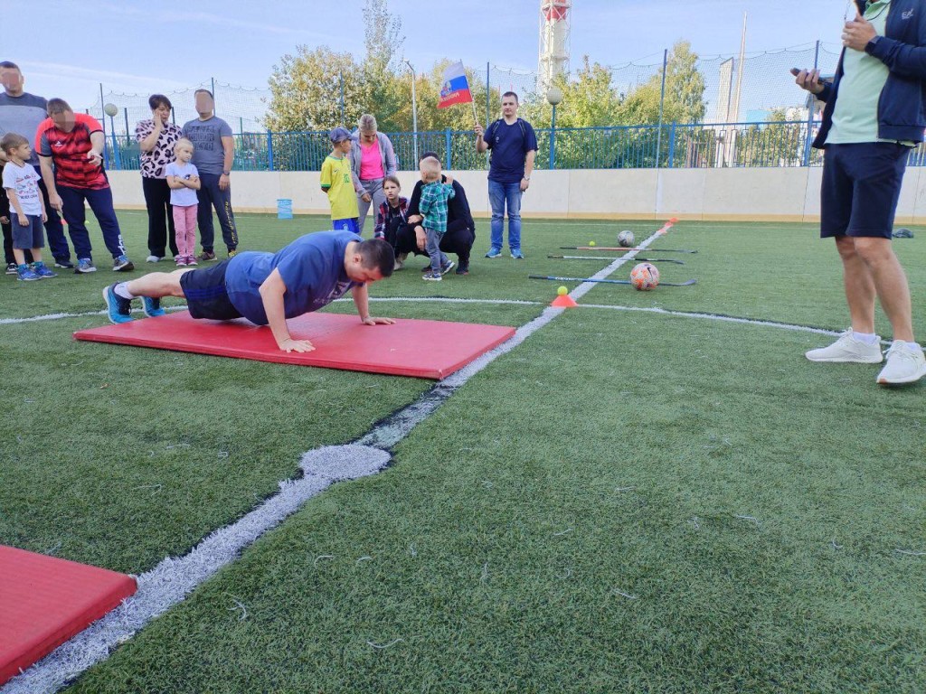 Краснознаменские военные доказали, что их семьи самые спортивные