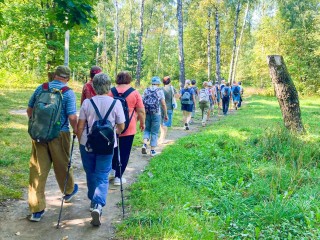 Ради вечера памяти поэтессы щелковские туристы преодолели десять километров