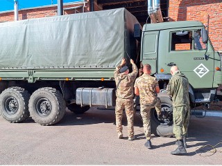 Шесть тонн древесно-стружечной плиты отправили на территории СВО из Шатуры