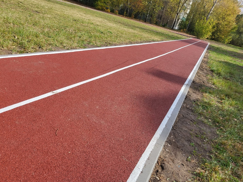 В Лыткарине открыли новый школьный стадион