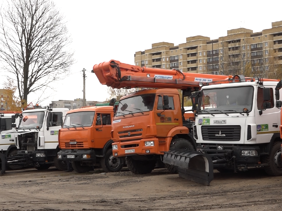 В Дубну прибыла новая техника для уборки города зимой